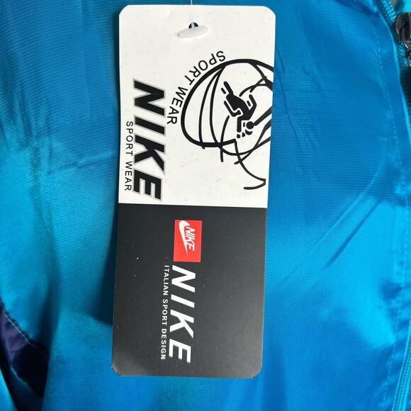 NWT Nike Inter Milan Jacket XL Mens Blue Satin Full Zip Soccer Football Training - Picture 8 of 11